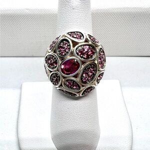 John Hardy Kali Pebble Lava Ring